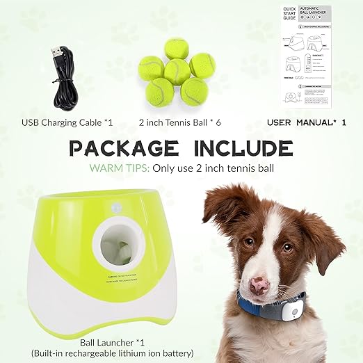 Automatic Dog Ball Launcher Toys for Small Dogs