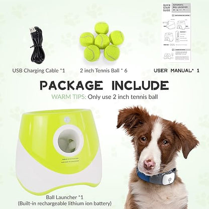 Automatic Dog Ball Launcher Toys for Small Dogs