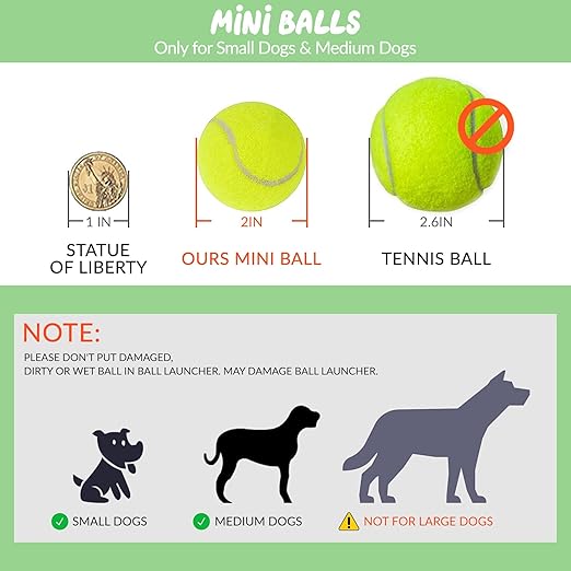 Automatic Dog Ball Launcher Toys for Small Dogs